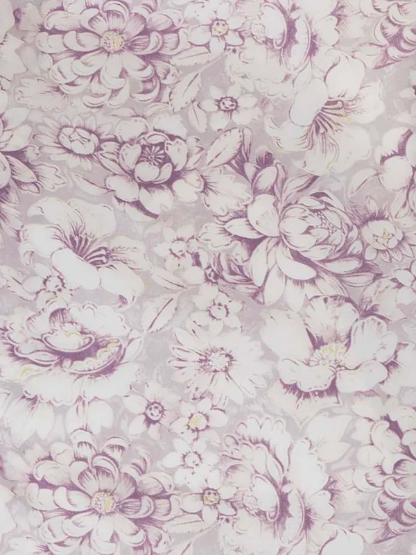 小学生卒業袴102M ジャパンスタイル セピアピンク フラワーモチーフ/グレー