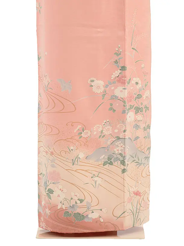 訪問着 ﾋﾟﾝｸ花園