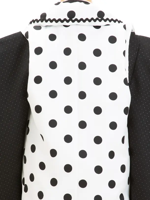 七五三（3才男被布）白黒ﾄﾞｯﾄ