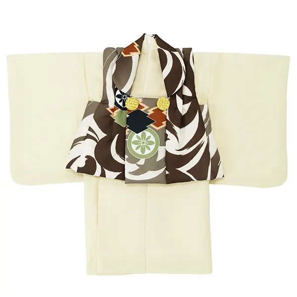 男児ベビー着物　