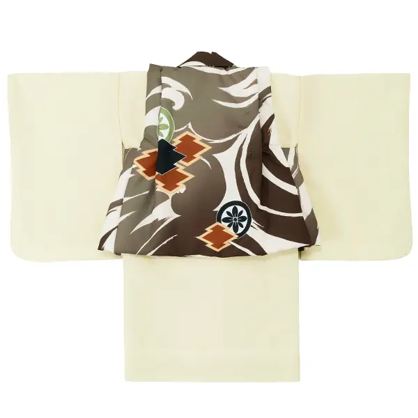 男児ベビー着物　