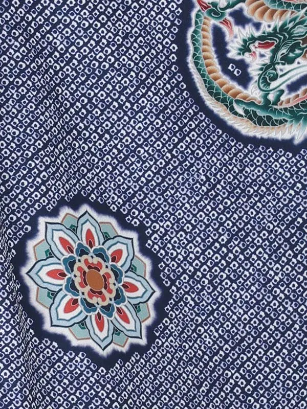 【刺繍】タカパープル　疋田龍丸紺