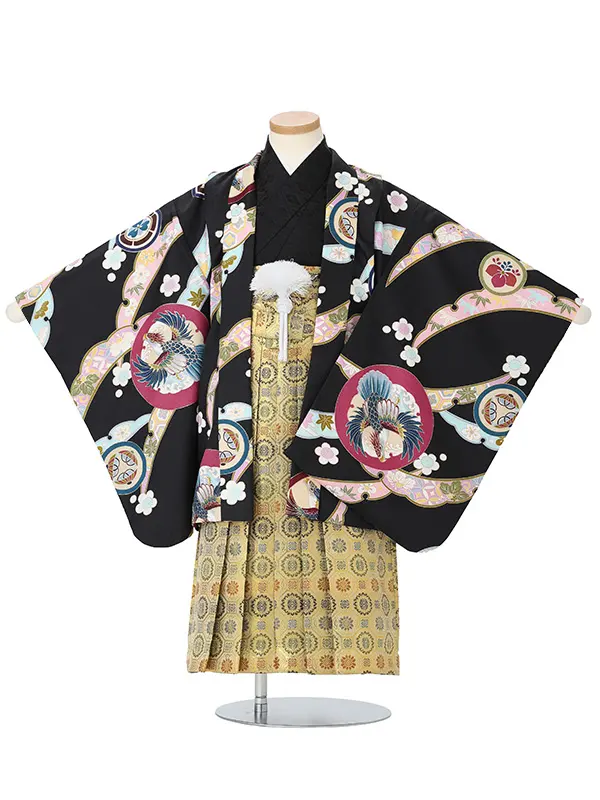 タカ丸　黒　着物黒