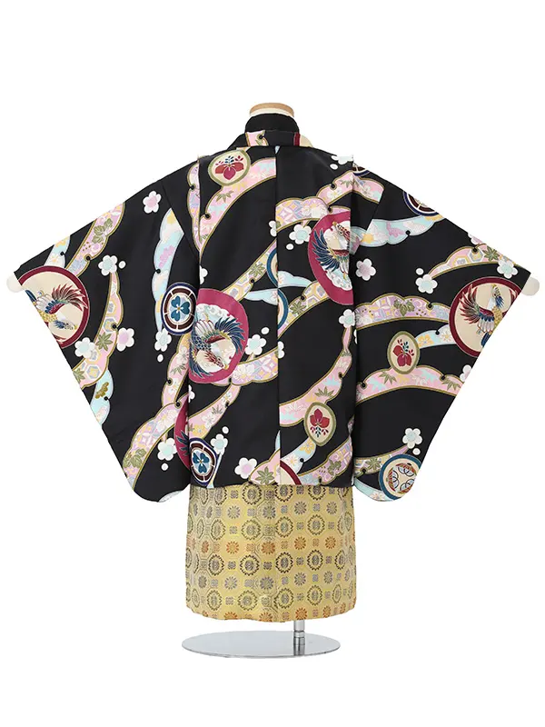 タカ丸　黒　着物黒
