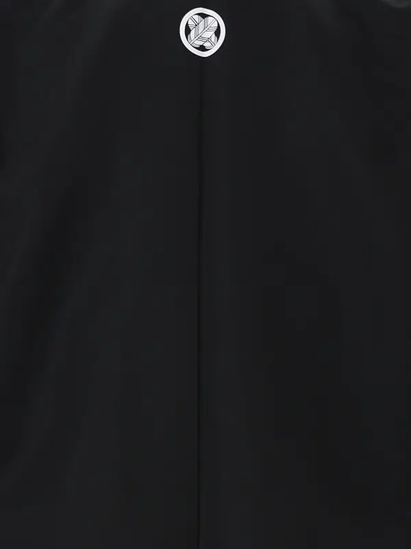 【白紋】黒紋付　着物黒