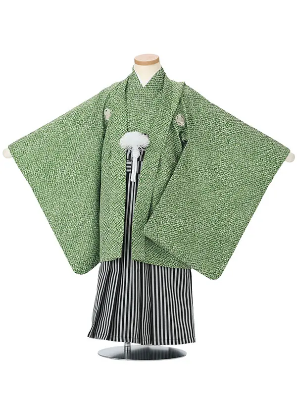 総絞り風　緑