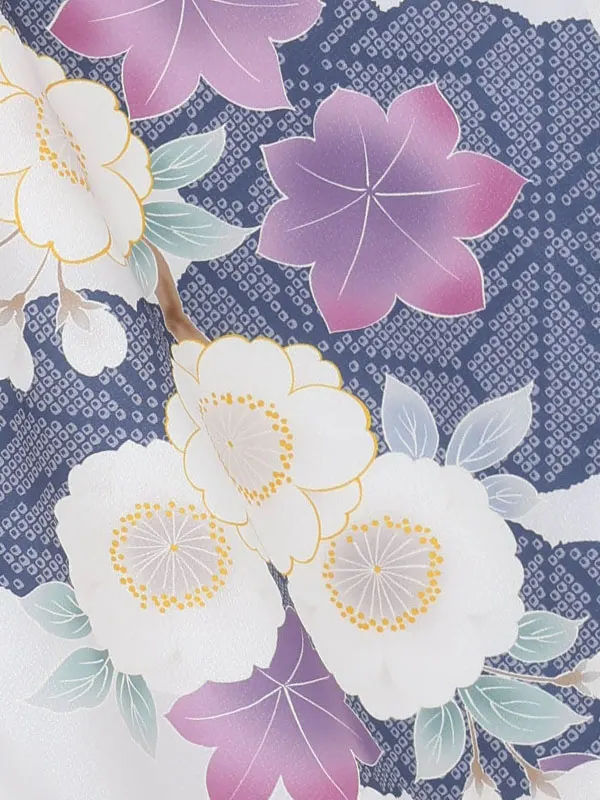 【刺繍】まりピンク　疋田雲グレー