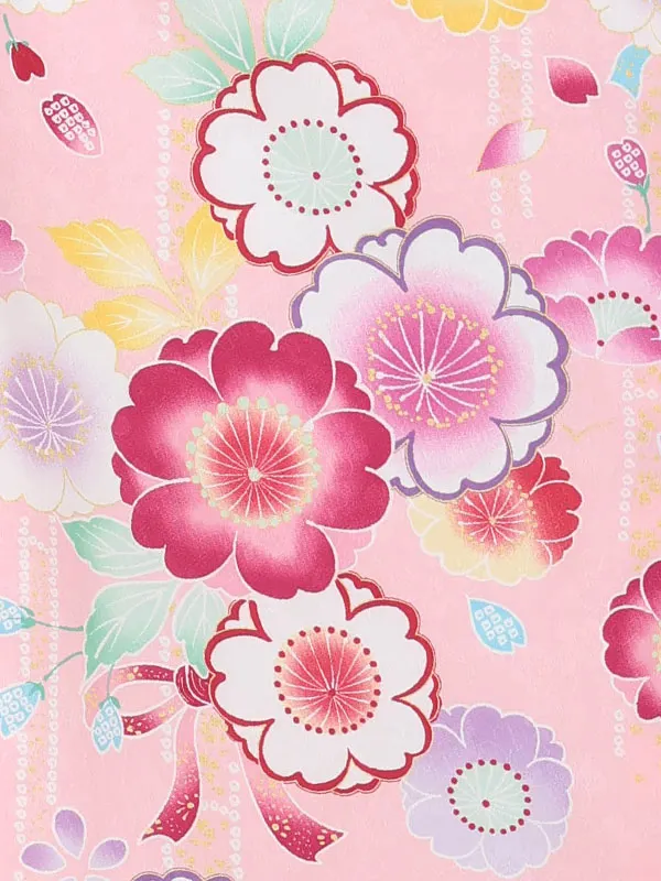 【刺繍】桜ピンク　桜ピンク