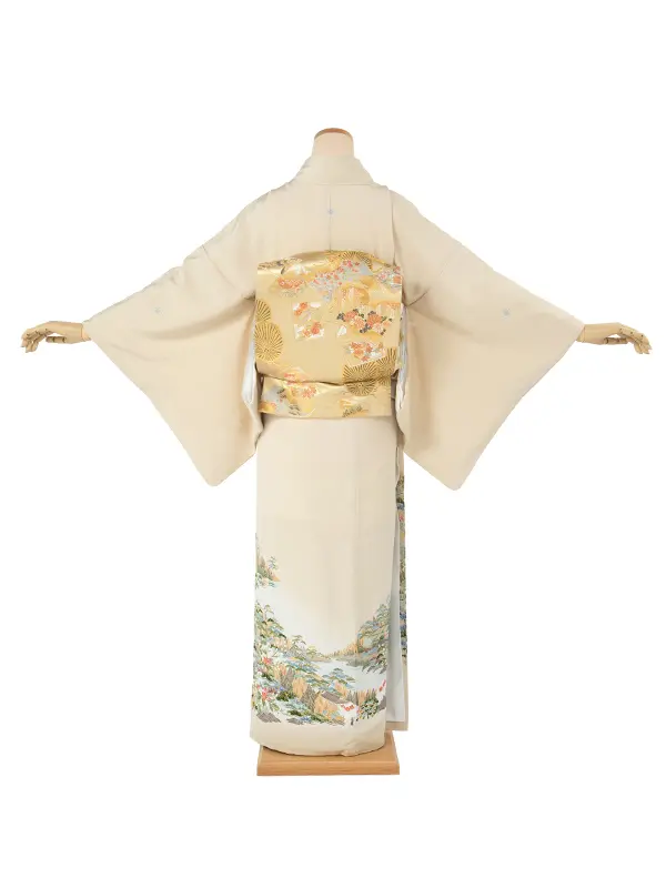 色留袖 ［zib/L］【ren-its0019】正絹/ABT003