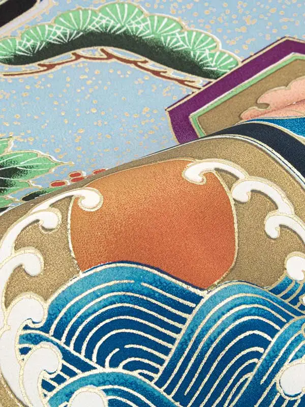 産着 男児 絹【ren-ubs0248】ALU7UE