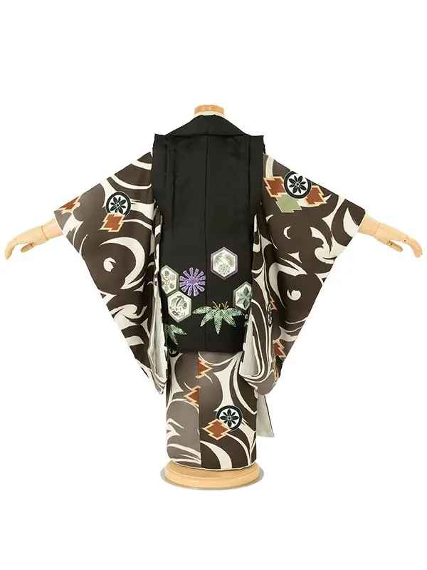 七五三 被布 男児 3歳【ren-3fs0527】AOF557