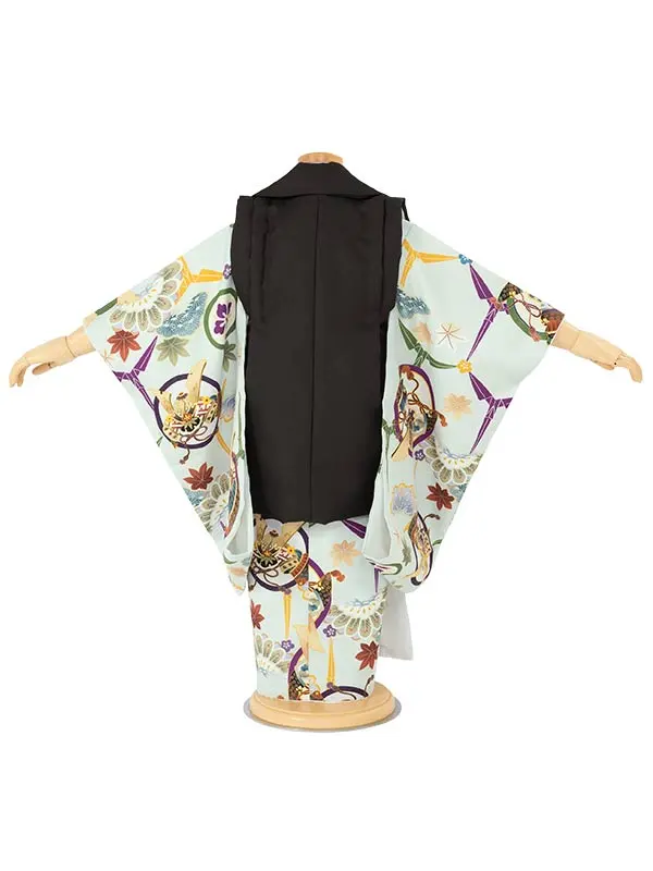 七五三 被布 男児 3歳【ren-3fs0532】AOF562