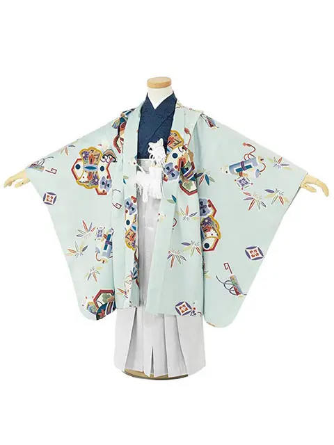 七五三 袴 男児 5歳【ren-5hs0538】AOG543