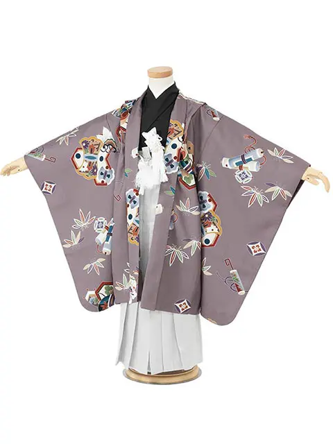 七五三 袴 男児 5歳【ren-5hs0540】AOG545