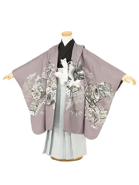 七五三 袴 男児 5歳【ren-5hs0546】AOG551