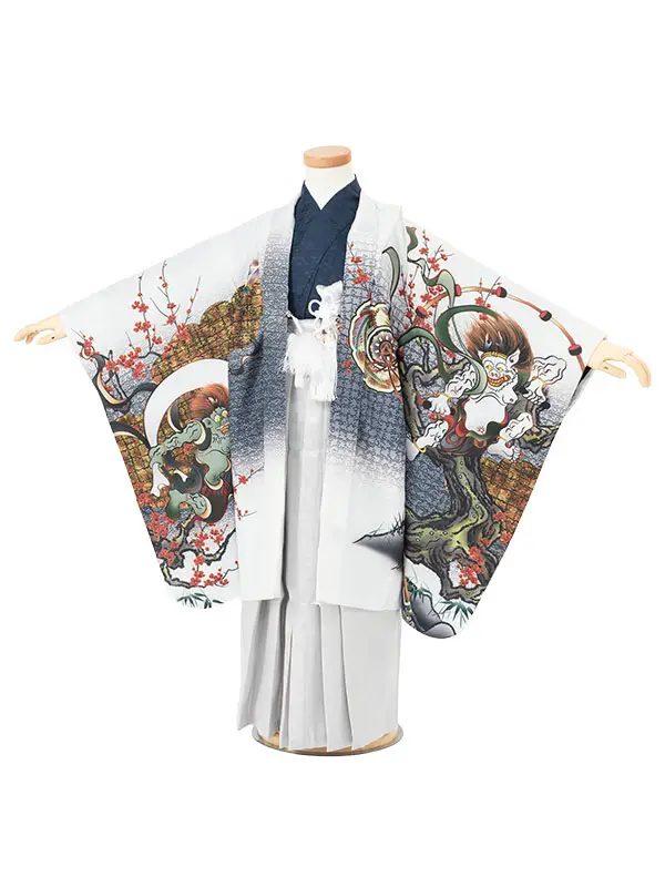 七五三 袴 男児 5歳【ren-5hs0547】AOG552