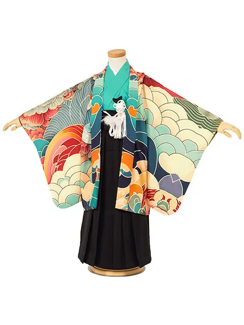 七五三 袴 男児 5歳【ren-5hs0549】AOG554