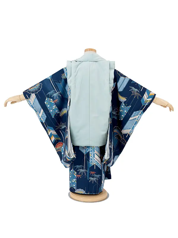 七五三 男児 被布 3歳【rea-3fs0012】AOF607