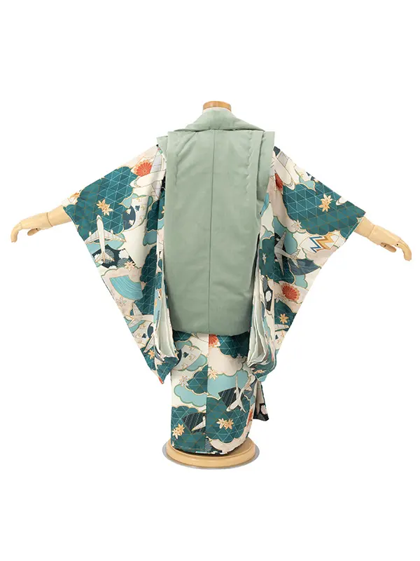 七五三 男児 被布 3歳【rea-3fs0012】AOF610