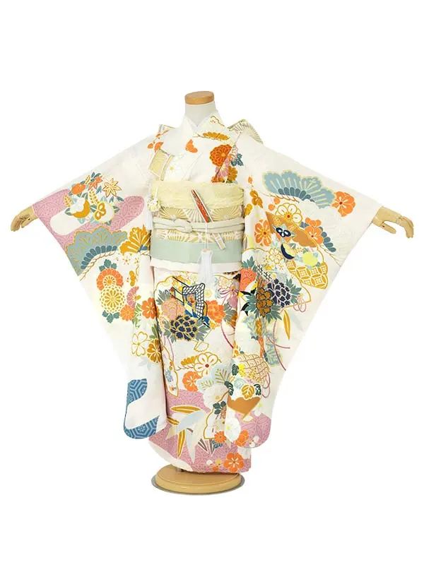 七五三 7歳 女児 着物【ren-7ks0137】APN128