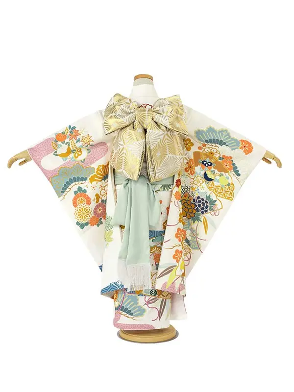 七五三 7歳 女児 着物【ren-7ks0137】APN128