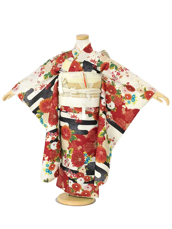 七五三 7歳 女児 着物【rea-7ks0002】APN148