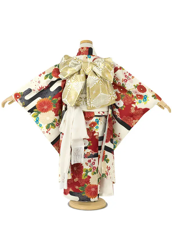 七五三 7歳 女児 着物【rea-7ks0002】APN148