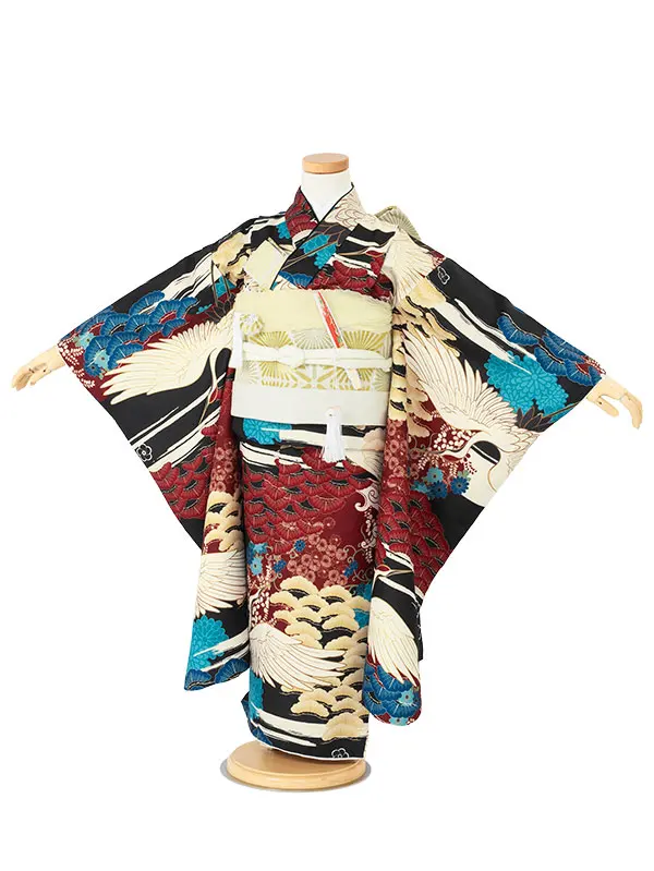 七五三 7歳 女児 着物【rea-7ks0003】APN142