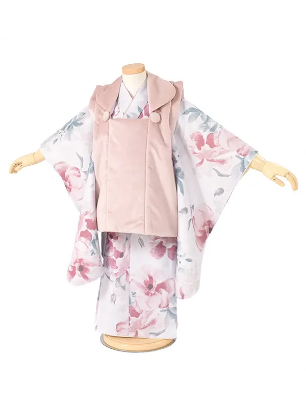 七五三 女児 被布 3歳【rea-3fs0006】APF577