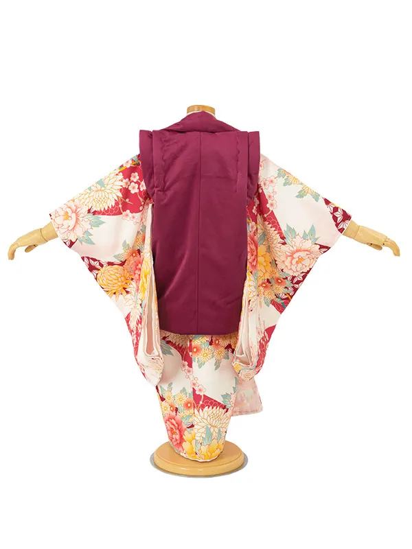 七五三 女児 被布 3歳【rea-3fs0008】APF585