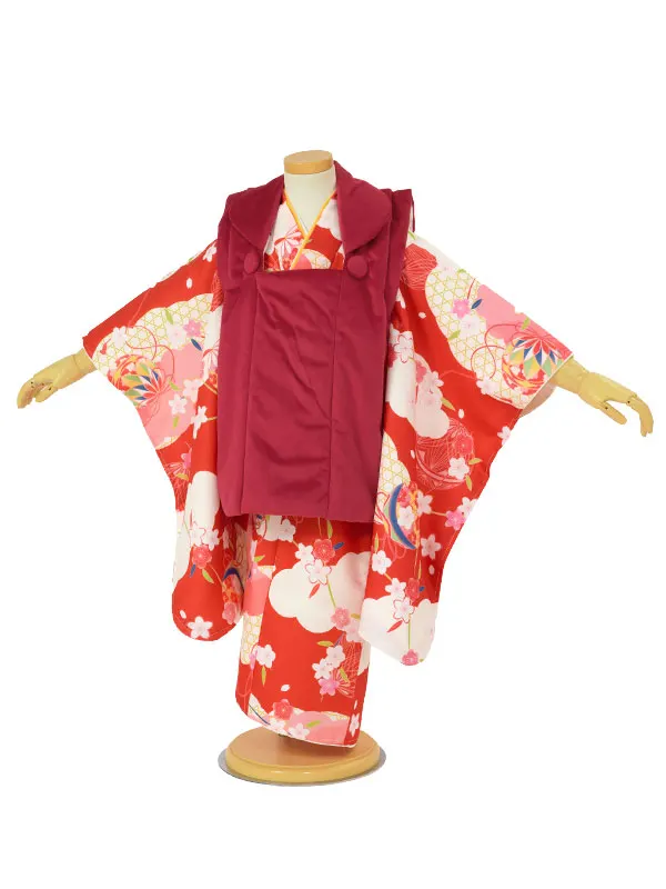 七五三 女児 被布 3歳【rea-3fs0008】APF588