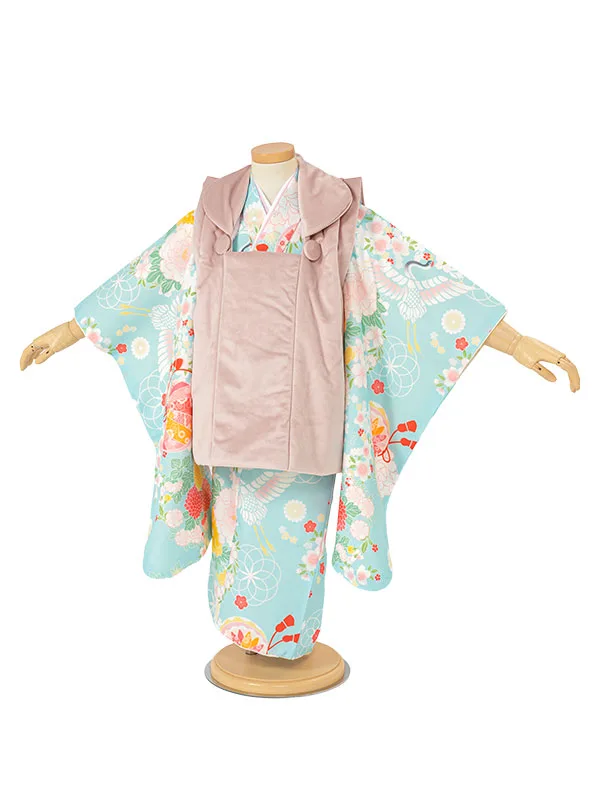 七五三 女児 被布 3歳【rea-3fs0009】APF589