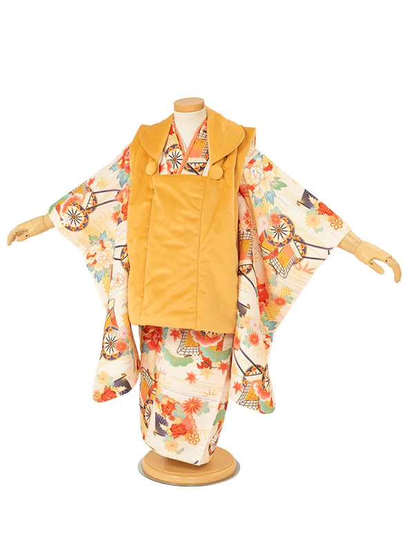 七五三 女児 被布 3歳【rea-3fs0009】APF590