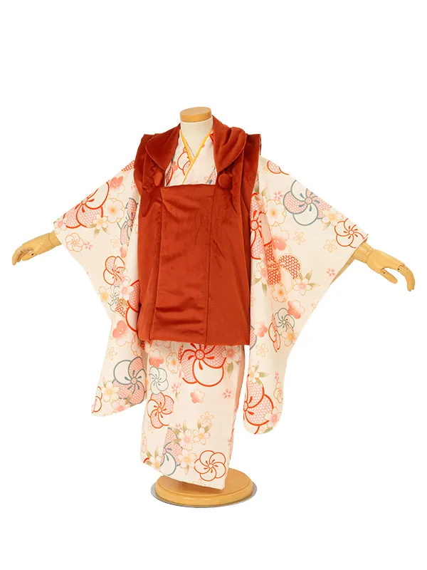 七五三 女児 被布 3歳【rea-3fs0009】APF592