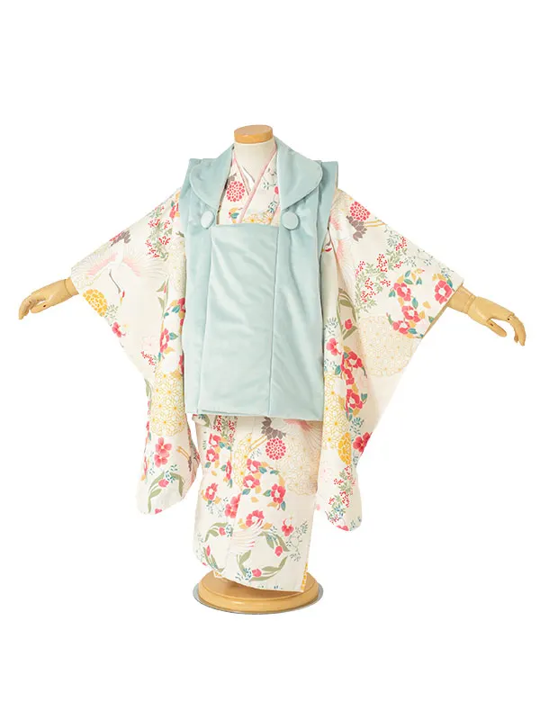 七五三 女児 被布 3歳【rea-3fs0010】APF596