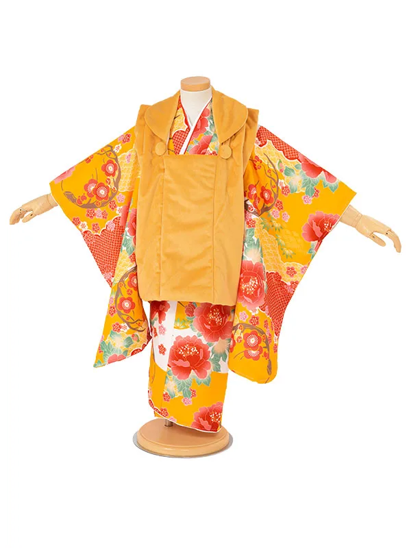 七五三 女児 被布 3歳【rea-3fs0011】APF602