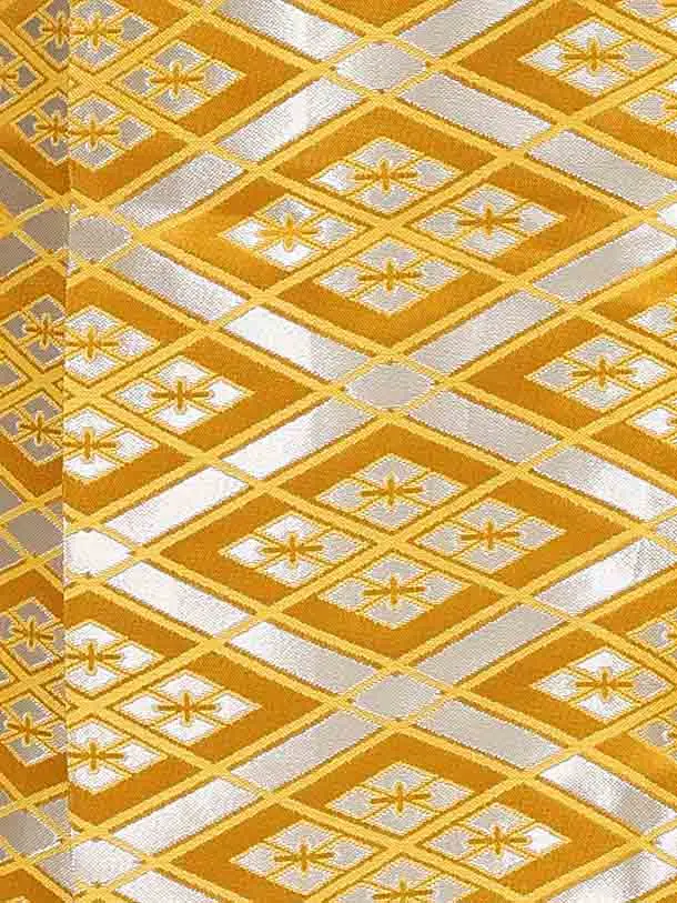 男性用袴　黒菱141807　紋袴菱　ファーショール付