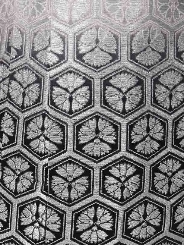 男性用袴　水色317019グラデーション　紋袴亀甲