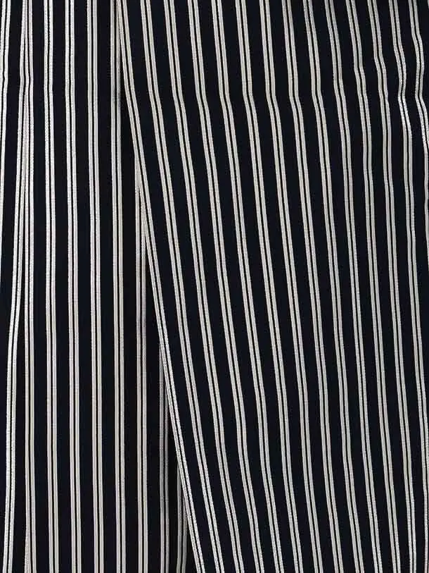 男性用袴　白717588　縞袴