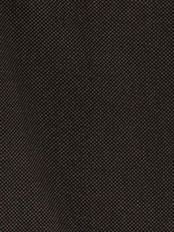 七五三(3歳男児被布)A073 ブラウングリーン無地×黒疋田柄風