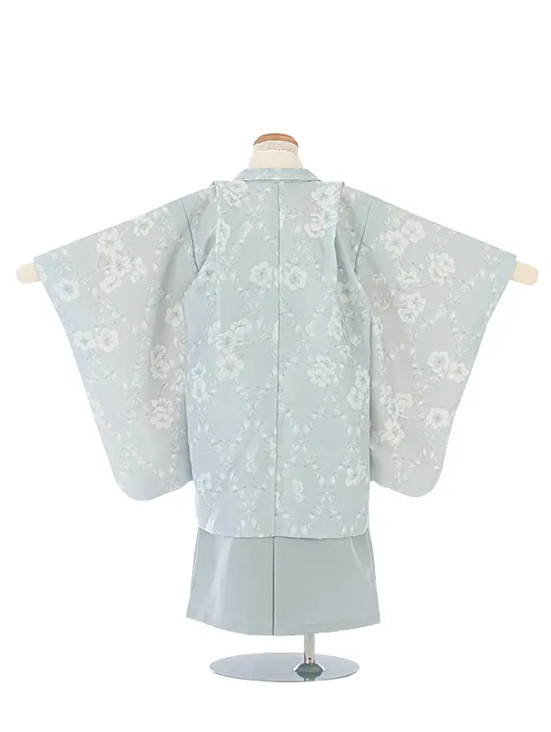 [かんたん着付]七五三(3歳4歳)D3097 KAGURA 月花 パウダーブルー