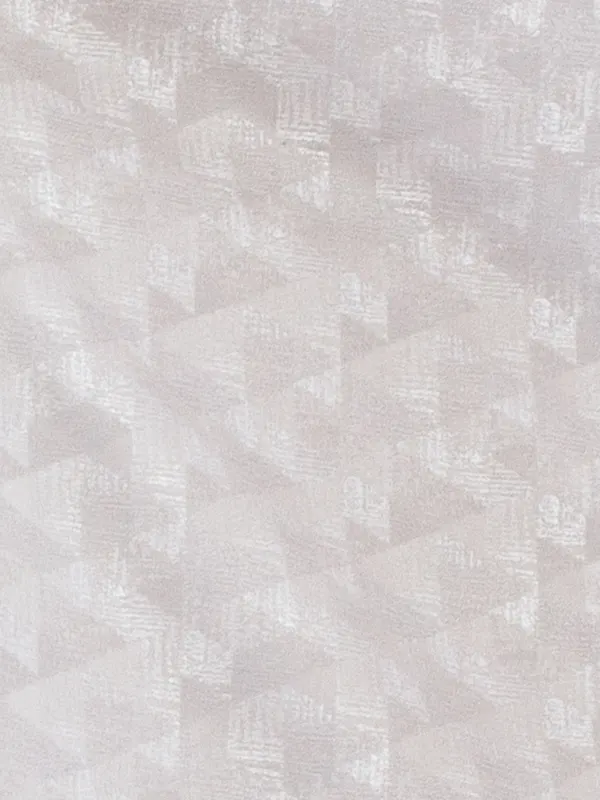 [かんたん着付]七五三(5歳袴)D5048 グレー幾何学 羽織×縞袴