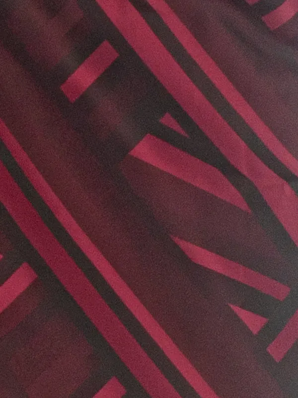 【簡単帯付き】七五三(5歳袴)D5051 変わり縞 羽織×アイボリー袴