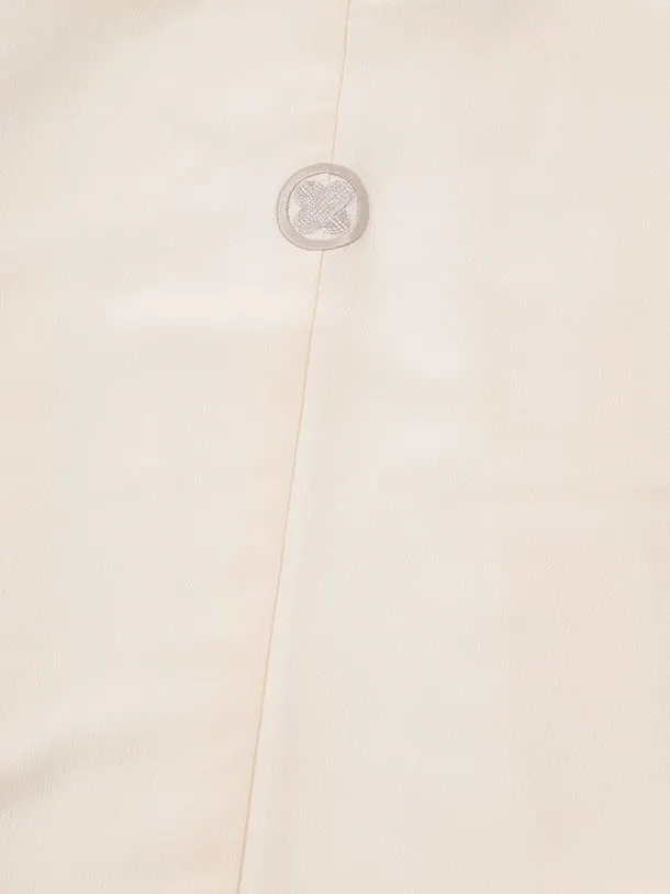 小学生男児 D0039 オフホワイト紋付×グレー袴