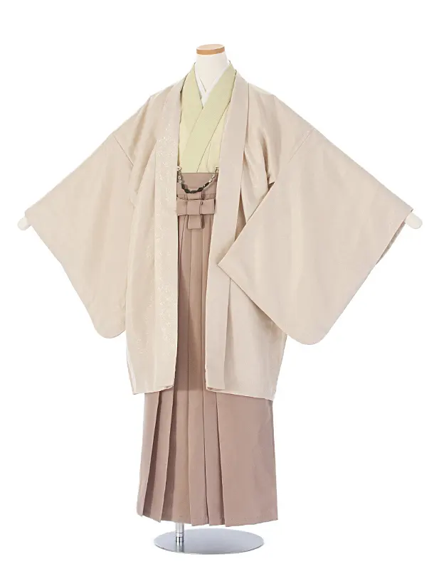 小学生男児 D0071 ベージュ×モカブラウン