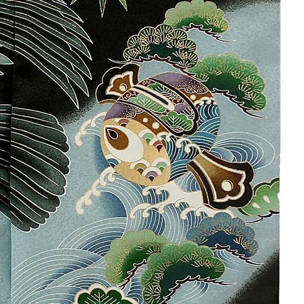 (一つ身)黒 お宮参り