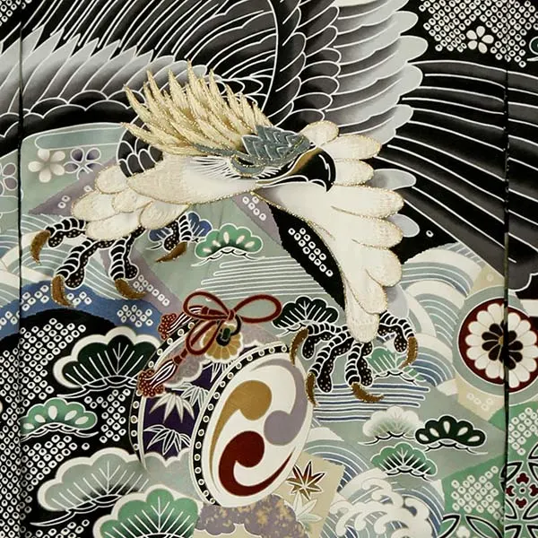 (一つ身)黒 お宮参り
