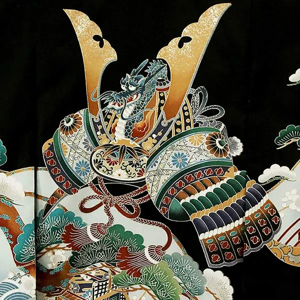 (一つ身)黒 お宮参り