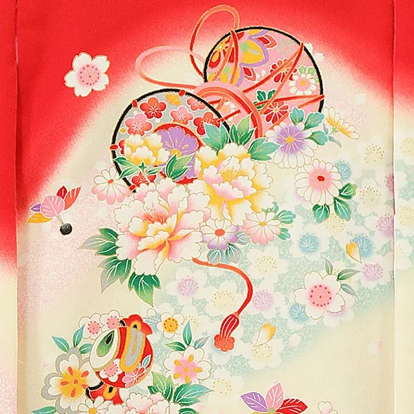 (一つ身)赤 お宮参り