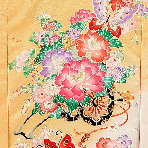 (一つ身)ｵﾚﾝｼﾞ お宮参り